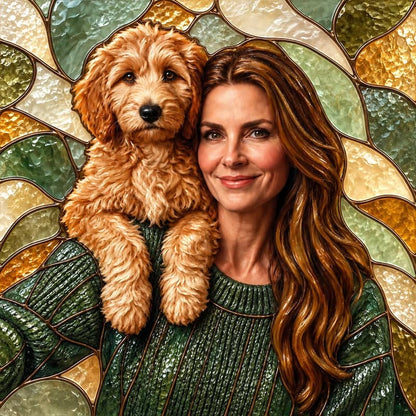 Better Together - Custom Glass Pet Portrait